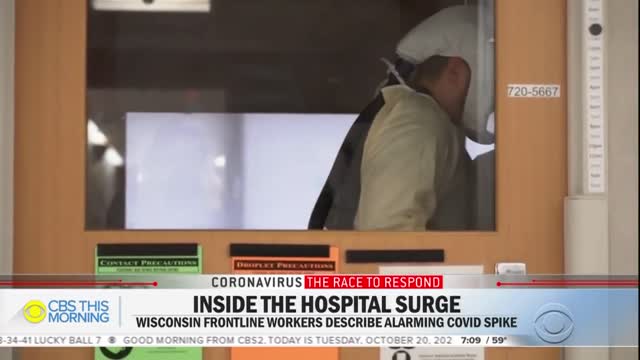 COVID-19 hospitalizations nearly double in Wisconsin