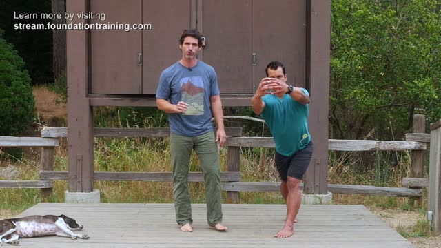 Dr. Goodman and Jessie Salas teaching Foundation Training