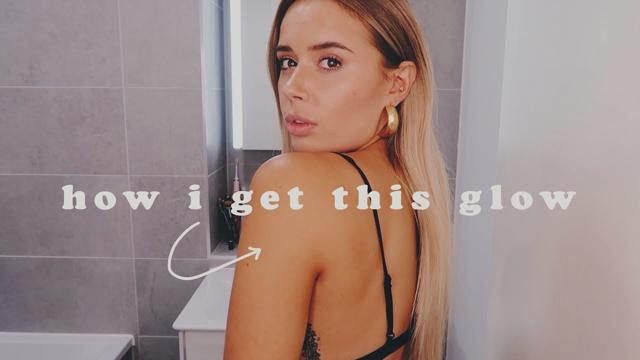HOW I GET THIS GLOW - VLOGGING MY TANNING ROUTINE USING BONDI SANDS | AD | Hello October