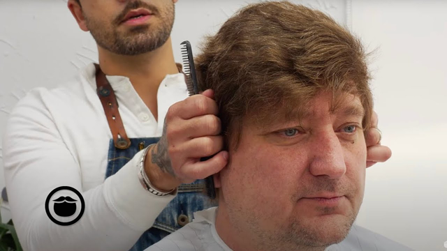 Man Looks 10 Years Younger After Hair & Style Transformation