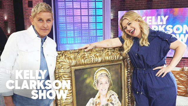 Ellen DeGeneres Surprises Kelly & Her Audience With A Super-Sized Gift | The Kelly Clarkson Show