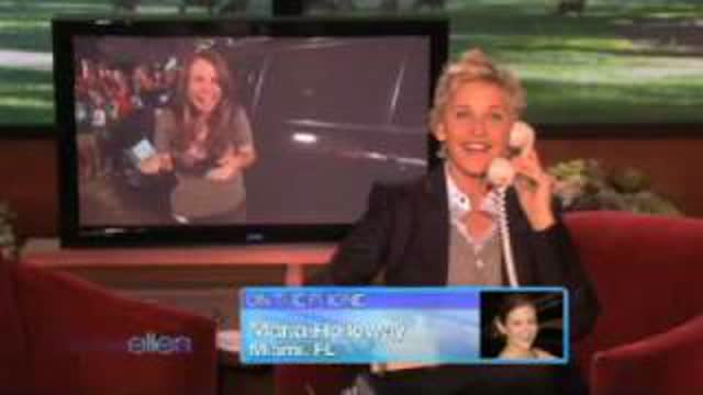 Ellen's Surprise Phone Call to Miami -- Uncut!