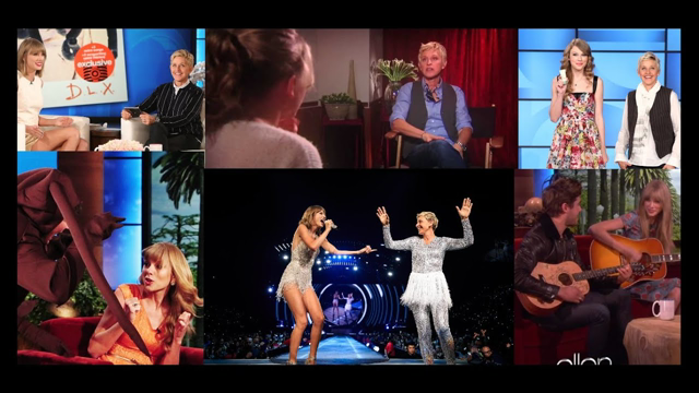 Taylor and Ellen - The most memorable moments (2008-2015)