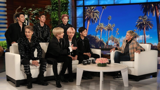 SuperM Teaches Ellen About 'Jopping'