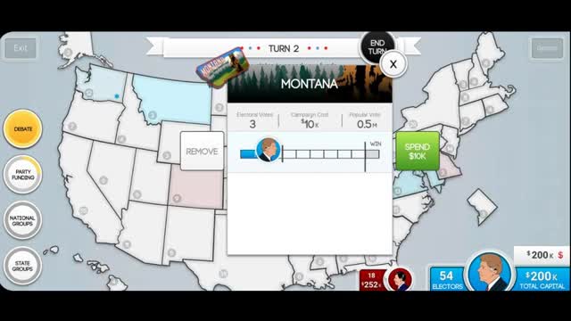 Independence Day 270 Games #1: Presidents Round 1
