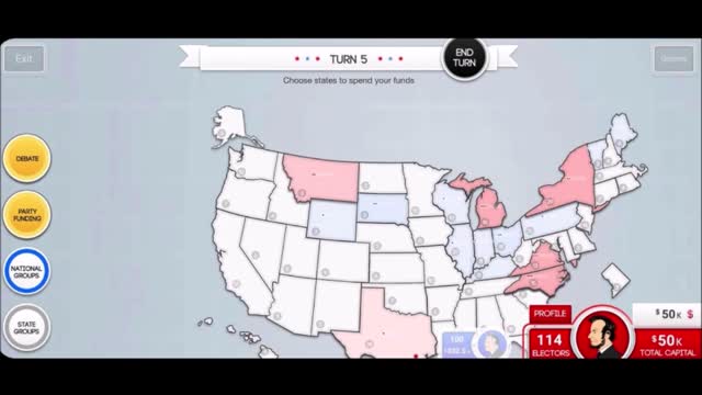 Independence Day 270 Games #2: Presidents Round 2