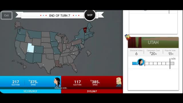 270 Gameplay: A "Normal" Democrat