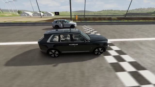 What happens if you open a Rolls Royce door at high speed? - beamng