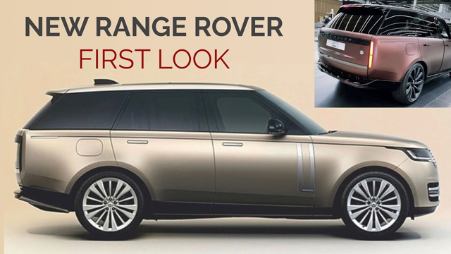 NEW RANGE ROVER FIRST LOOK 2022 2023 - Interior and Exterior leaked images and SV model.
