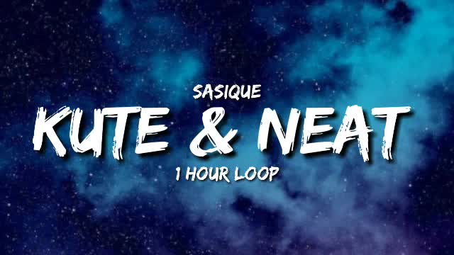 [ 1 Hour Loop ] Sasique - Kute & Neat [ TikTok Songs ] you want a picture let me pose for you now
