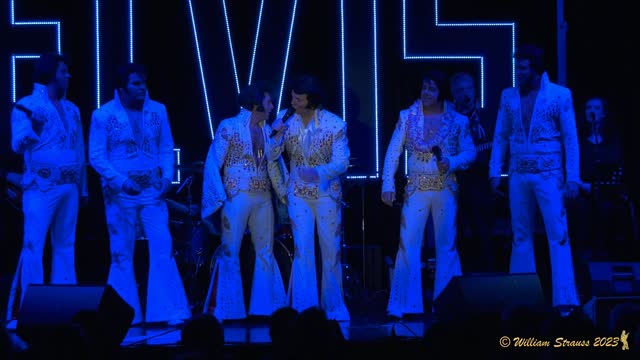 ELVIS LIVES! Allen, Cullipher, Deonath, Mitchell, Powell And Thompson - "Can't Help Falling In Love/Closing Vamp"