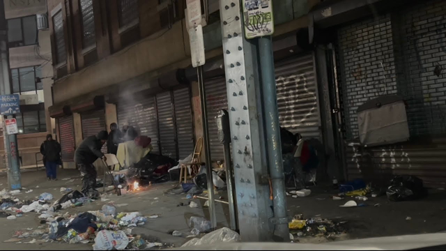 KENSINGTON AVE PHILADELPHIA IN WINTER VS. IN SUMMER