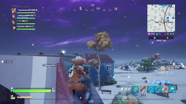 Fortnite New Years event / Winterfest