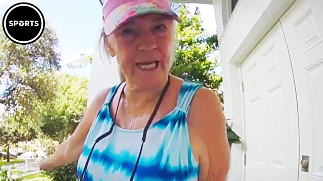 Trump Supporter FLIPS OUT When She Sees A Joe Biden Yard Sign