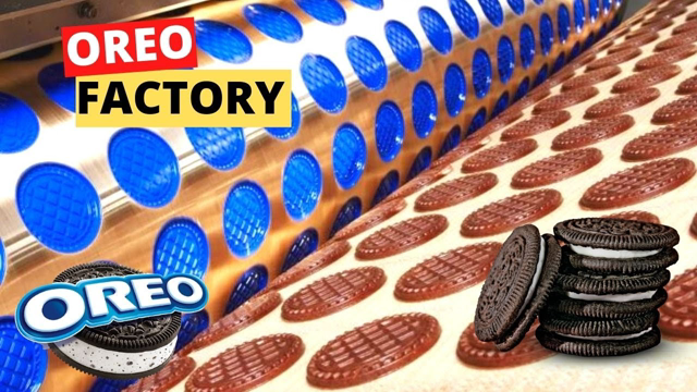 INSIDE THE FACTORY OREO MAKING MACHINES