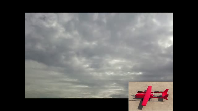 HUGIN Big Eye VTOL Wingspan 5M Fixed wing aircraft UAV