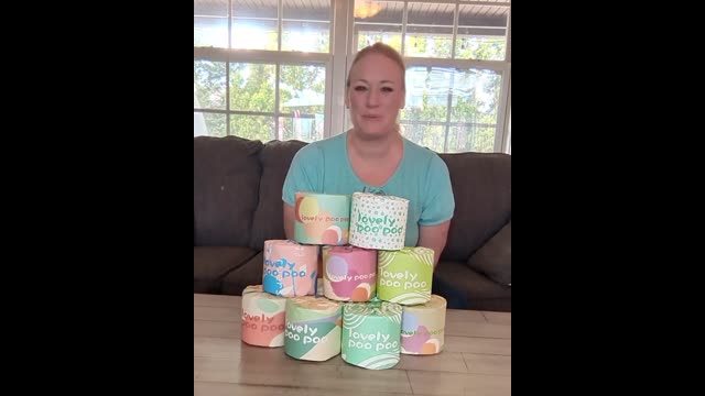 Lovely Poo Poo Bamboo Toilet Paper Review