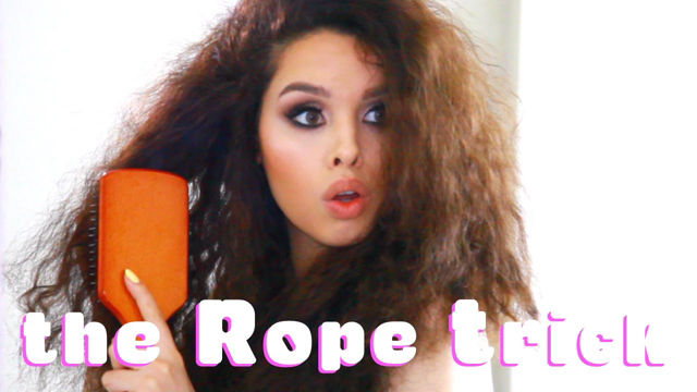 The Rope Trick!!! Curly Hair Tutorial