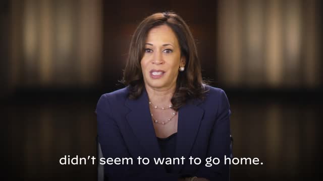 Kamala Harris "I wanted to protect people like her."