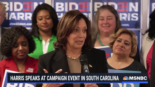 Trump Takedown: VP Harris knocks 'red wave' that 'never hit' | Full Speech