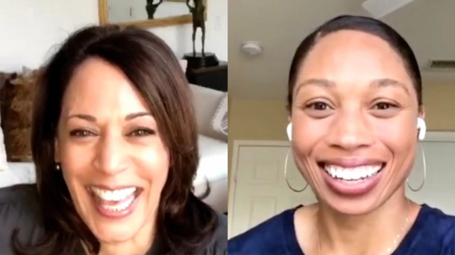 Kamala Harris and Allyson Felix Instagram Live: Black Maternal Health
