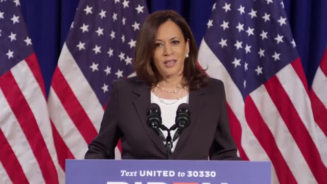 WATCH LIVE Kamala Harris speaks on Trump's Covid-19 agenda and economic fallout