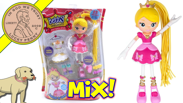 Betty Spaghetty Doll - Princess Betty To Ballet Betty - Mix & Match Styles