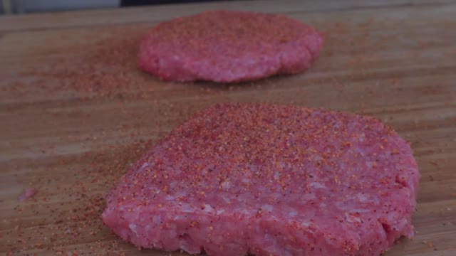 SMOKEHOUSE BURGER with Bacon Wrapped Onion Rings on a PK Grill