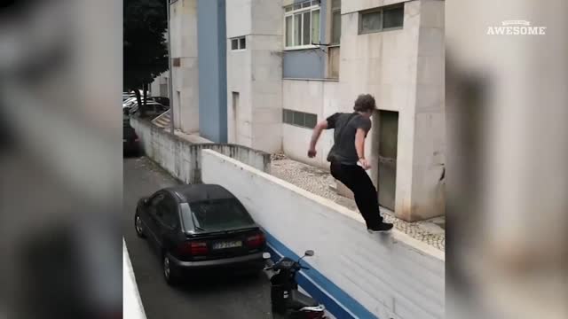 Incredible Parkour & Freerunning Moments | People Are Awesome