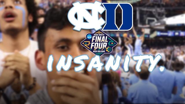 DUKE VS UNC FINAL FOUR STUDENT SECTION VLOG - The Most Watched March Madness Game of All Time