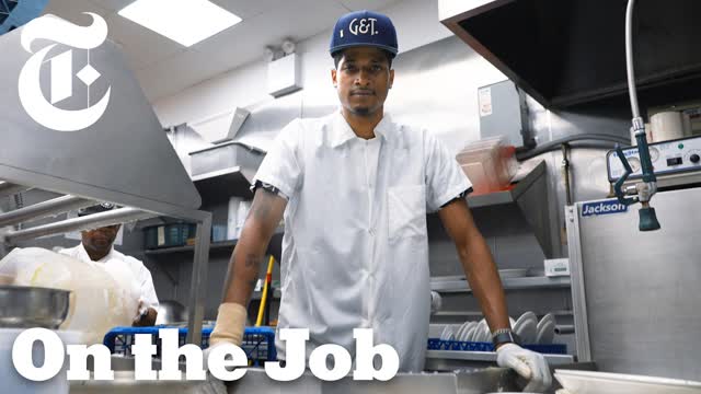 A Day With a Dishwasher at a Top NYC Restaurant | On the Job | Priya Krishna | NYT Cooking