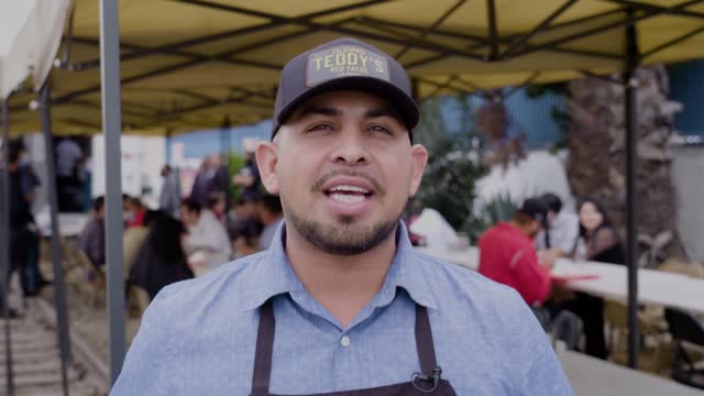 Eating is a colorful pastime at Teddy's Red Tacos