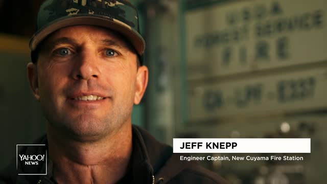 Meet the brave firefighters on the front lines of America's largest fires