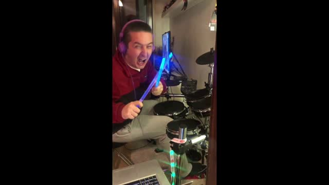 "Creep" #DrumCover w Corona Virus Solitude Situation  - #StayHome #StaySafe