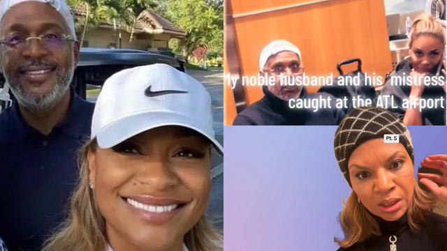 TikToker Gail Lewis Catches & Confronts Her Husband & His Mistress At The Atlanta Airport