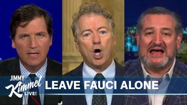 Jimmy Kimmel Has Had Enough of Scumbags Attacking Dr. Fauci for Trying to Keep Us Alive