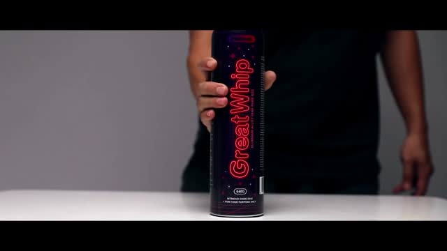 Opening gift!GreatWhip 640G Whip Cream Chargers