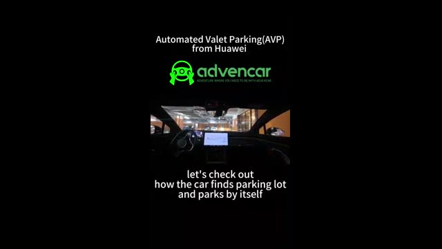 Total New Parking Experience : AVP from HUAWEI