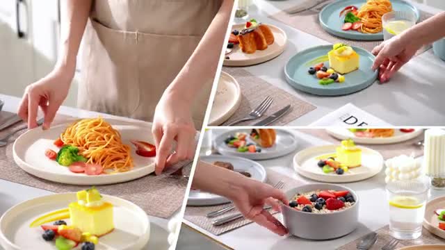 Vancasso Venus 12 piece stoneware dinnerware set