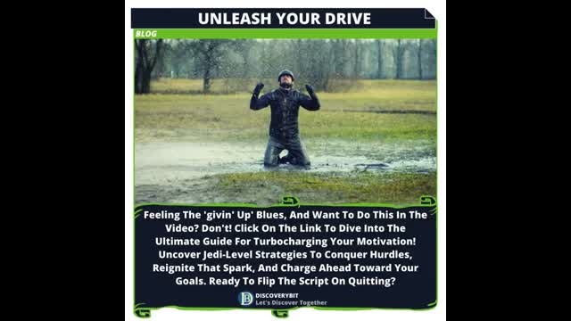 How To Revitalize Your Drive And Conquer Goals!