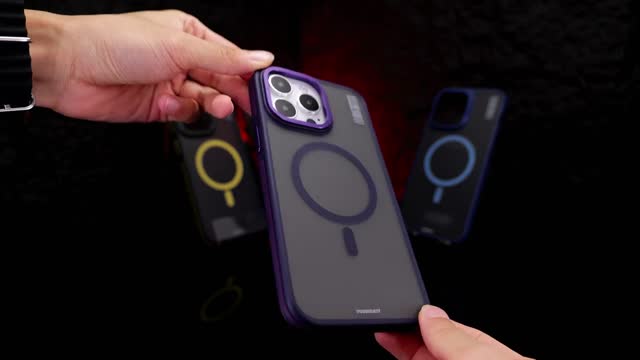 Rock Sand Skin Feel MagSafe iPhone13 14 15 Case