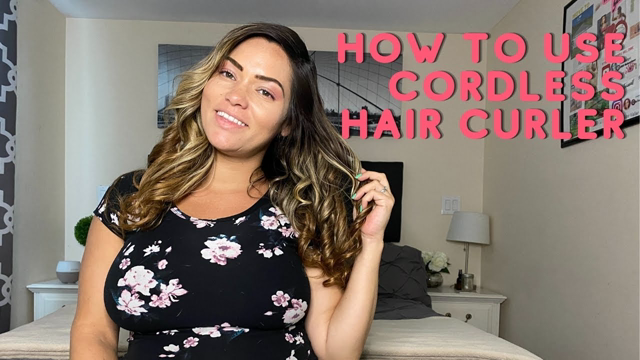 how to use a hair curler device
