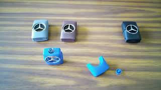 Unboxing Set Mercedes Benz Man, Grey, Private, Blue Perfumes miniatura