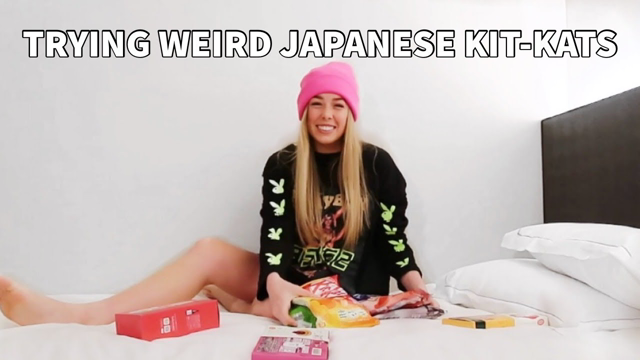 TRYING CRAZY JAPANESE KIT-KATS