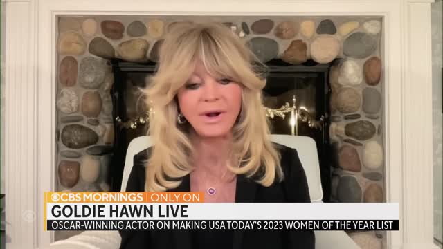 Goldie Hawn on making USA Today's 2023 Women of the Year list