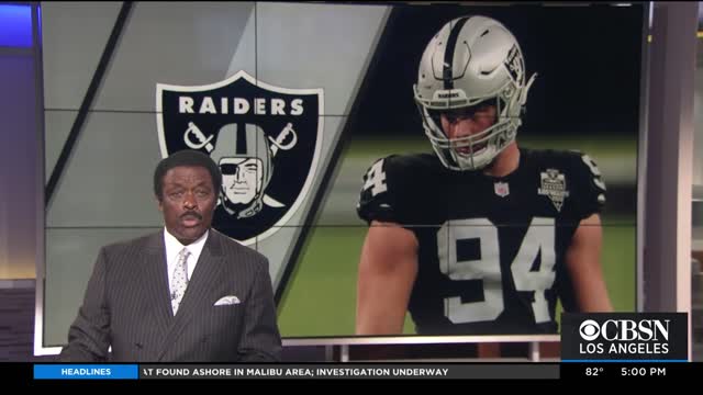 Raiders' Carl Nassib becomes first active NFL player to come out as gay