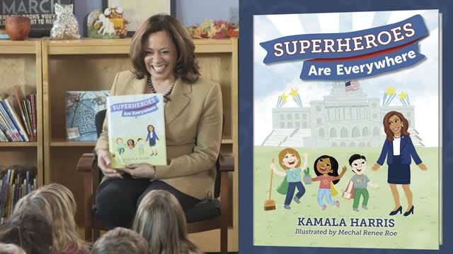 Senator Kamala Harris Shares Superheroes Are Everywhere