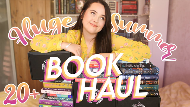 ☀️HUGE summer book haul and unboxing☀️