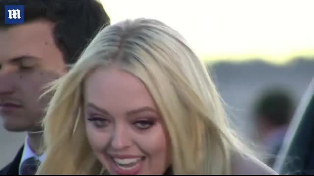 Trump children cry as Donald departs office for Florida