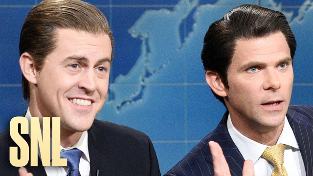 Weekend Update: Eric and Donald Trump Jr. on Benefiting from Trump’s Presidency - SNL